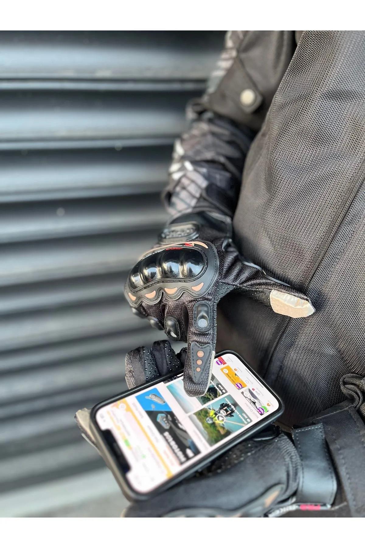Probiker (Korumalı) Kışlık Eldiven Telefon Dokunmatikli