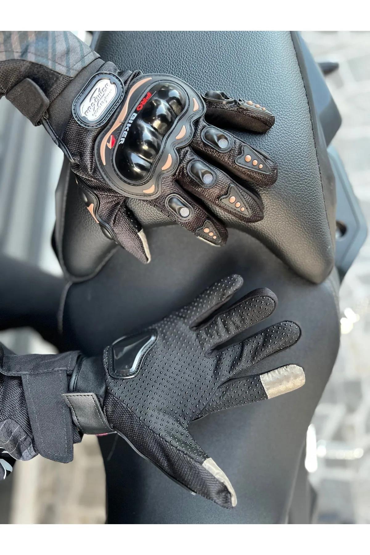 Probiker (Korumalı) Kışlık Eldiven Telefon Dokunmatikli