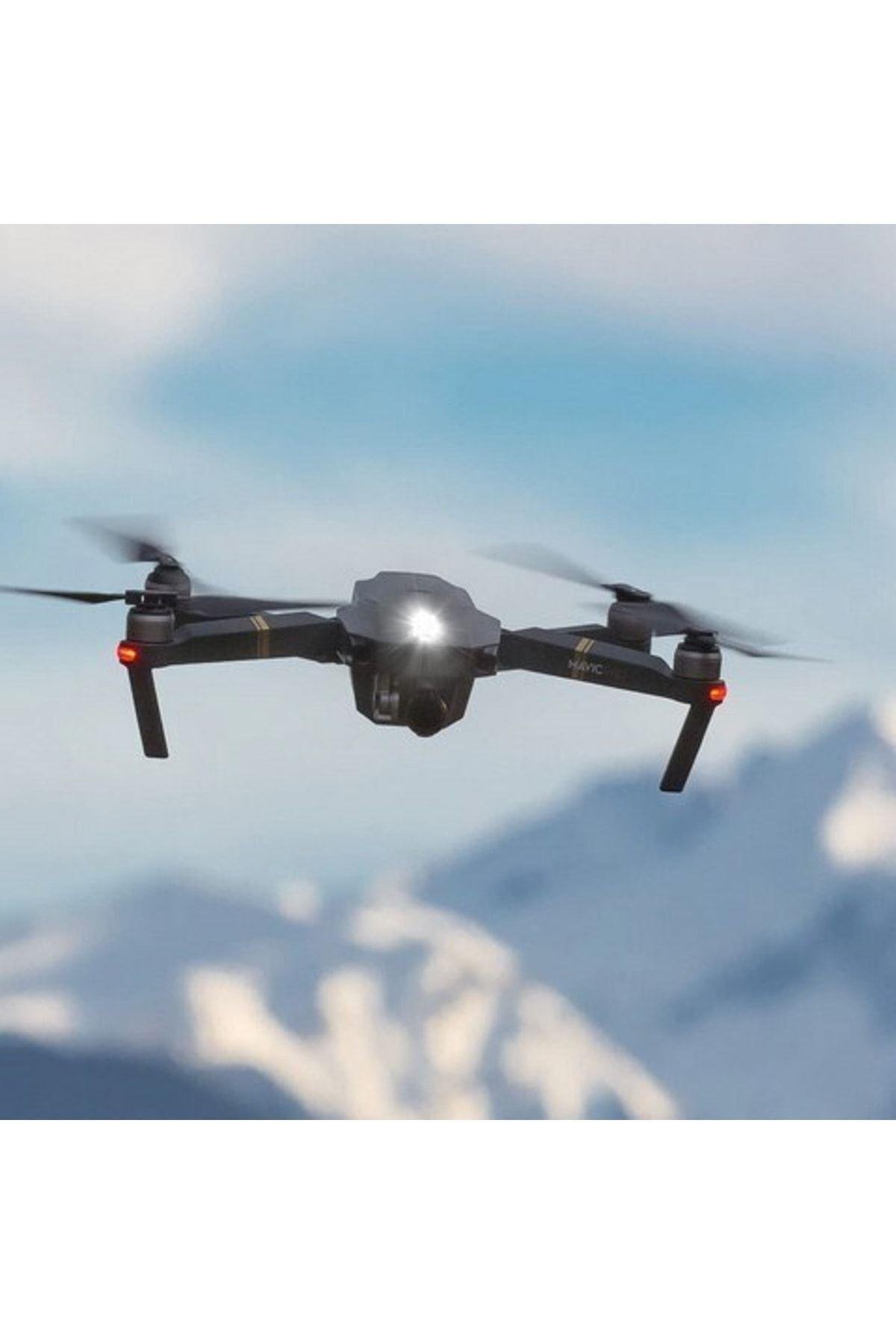 Rgb Motosiklet Drone Bisiklet Otomotiv Şarjlı Kablosuz Mini Led - 7 Farklı Renk