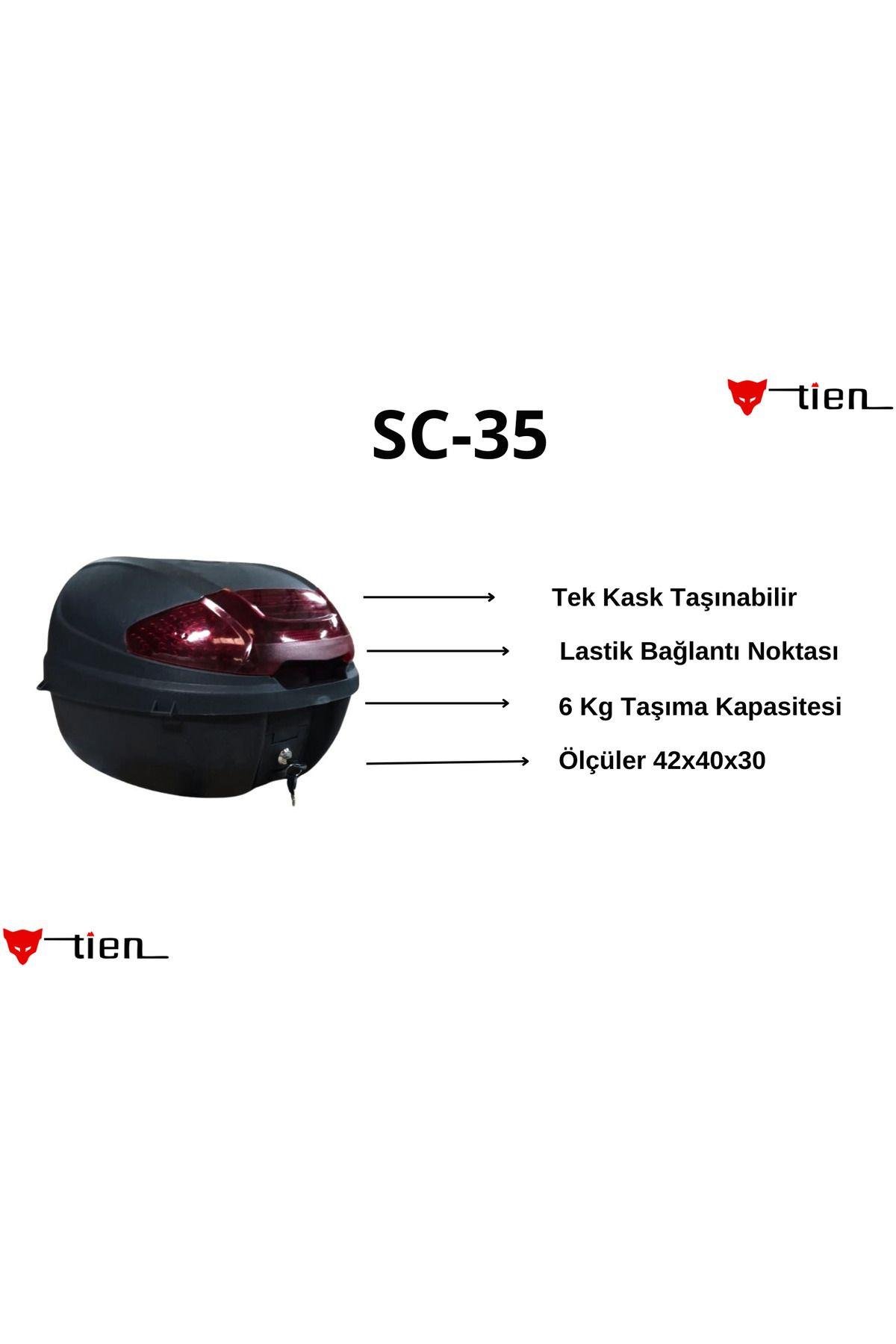 Tien 35 litre motorsiklet çantası