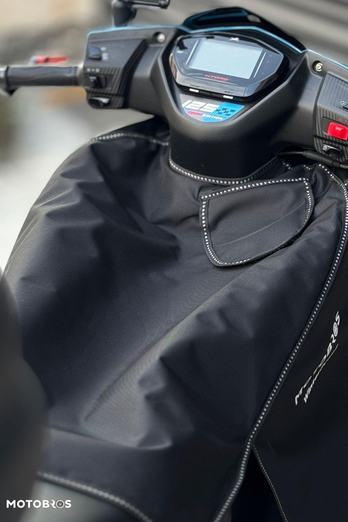 Tvs Ntorq Motosiklet Diz Örtüsü Scooter Diz Örtüsü Premium (Su ve Rüzgar Geçirmez).