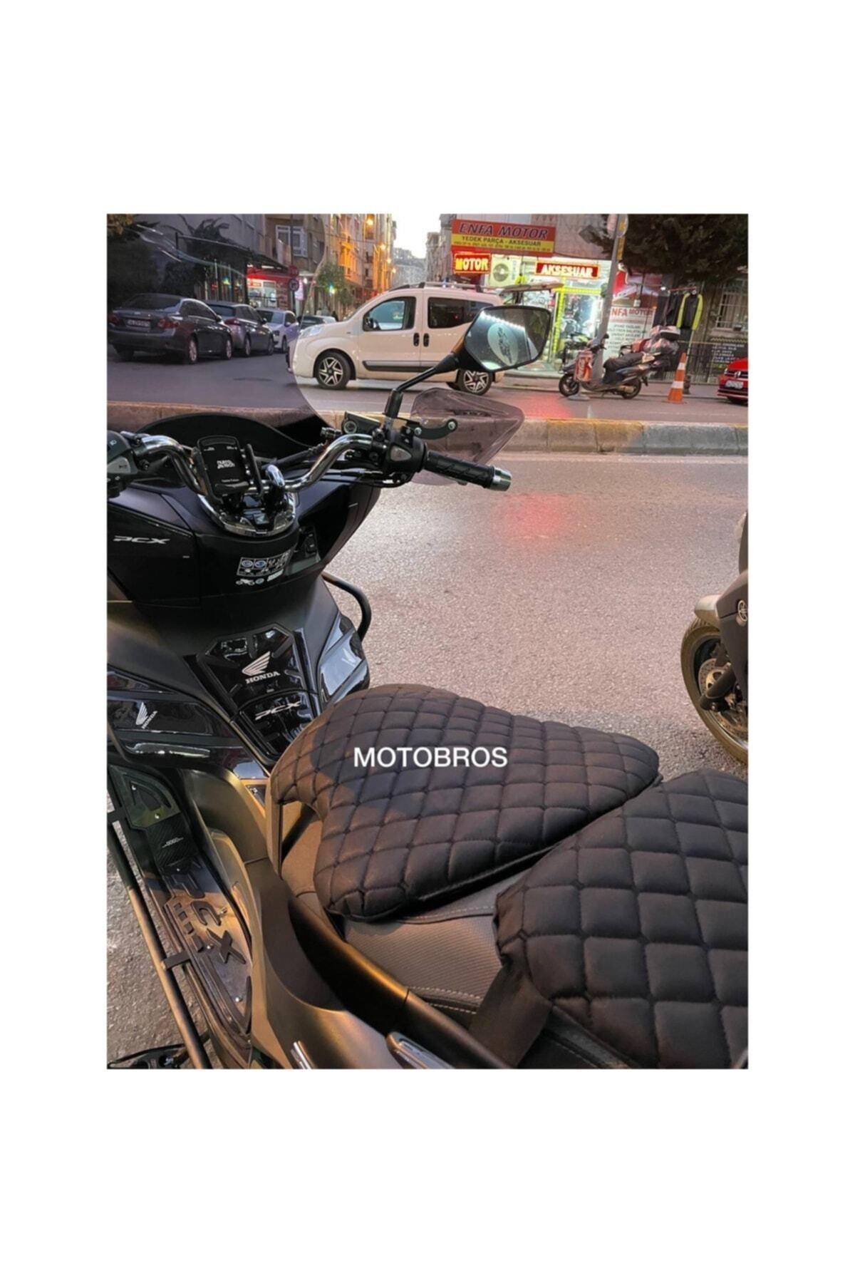 Universal Motosiklet Konfor Sele Ön Ve Arka Takım Tüm Motorlara Uyumlu