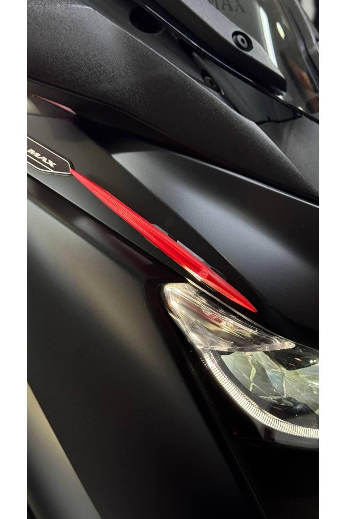 Universal Motosiklet Spoiler Kırmızı Tüm Motorlara Uygun Motosiklet Aksesuarı