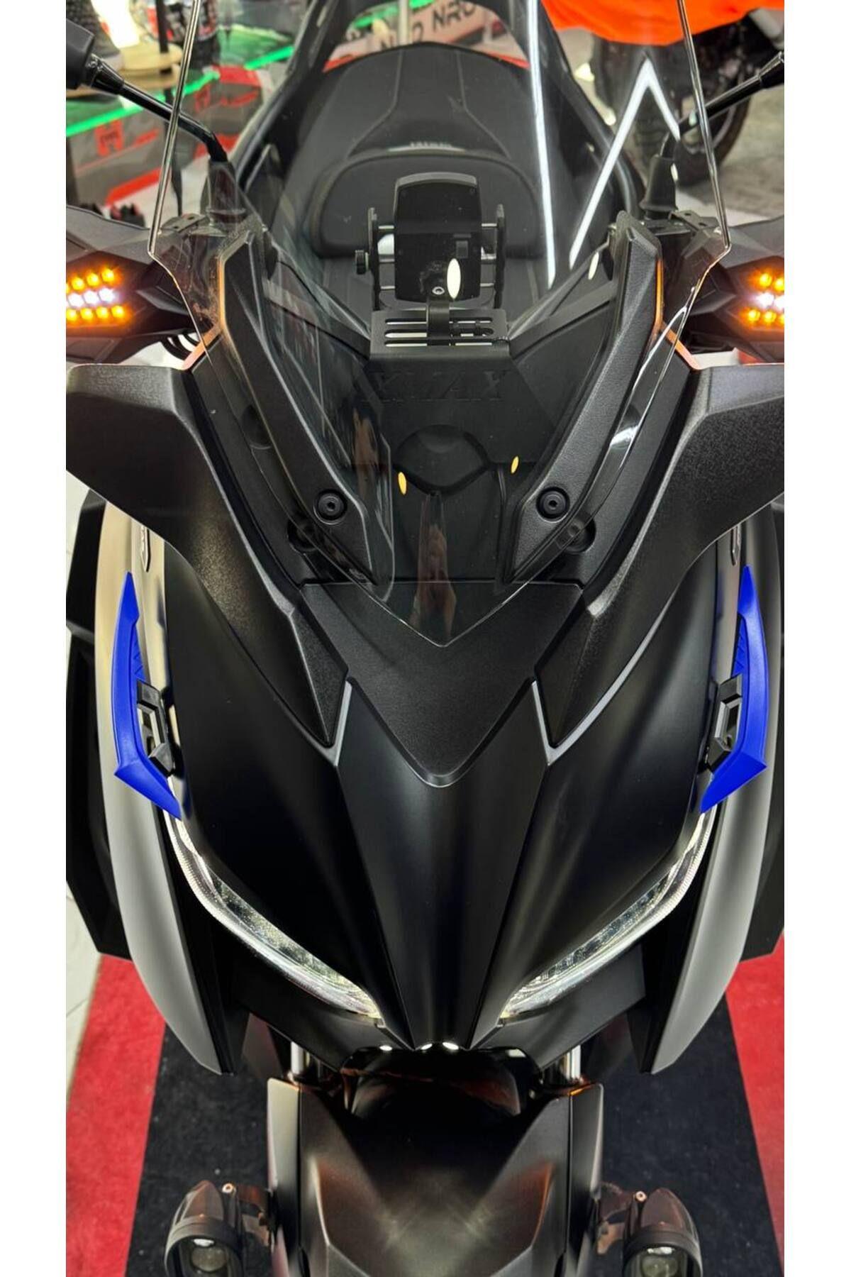 Universal Motosiklet Spoiler Mavi Tüm Motorlara Uygun Motosiklet Aksesuarı