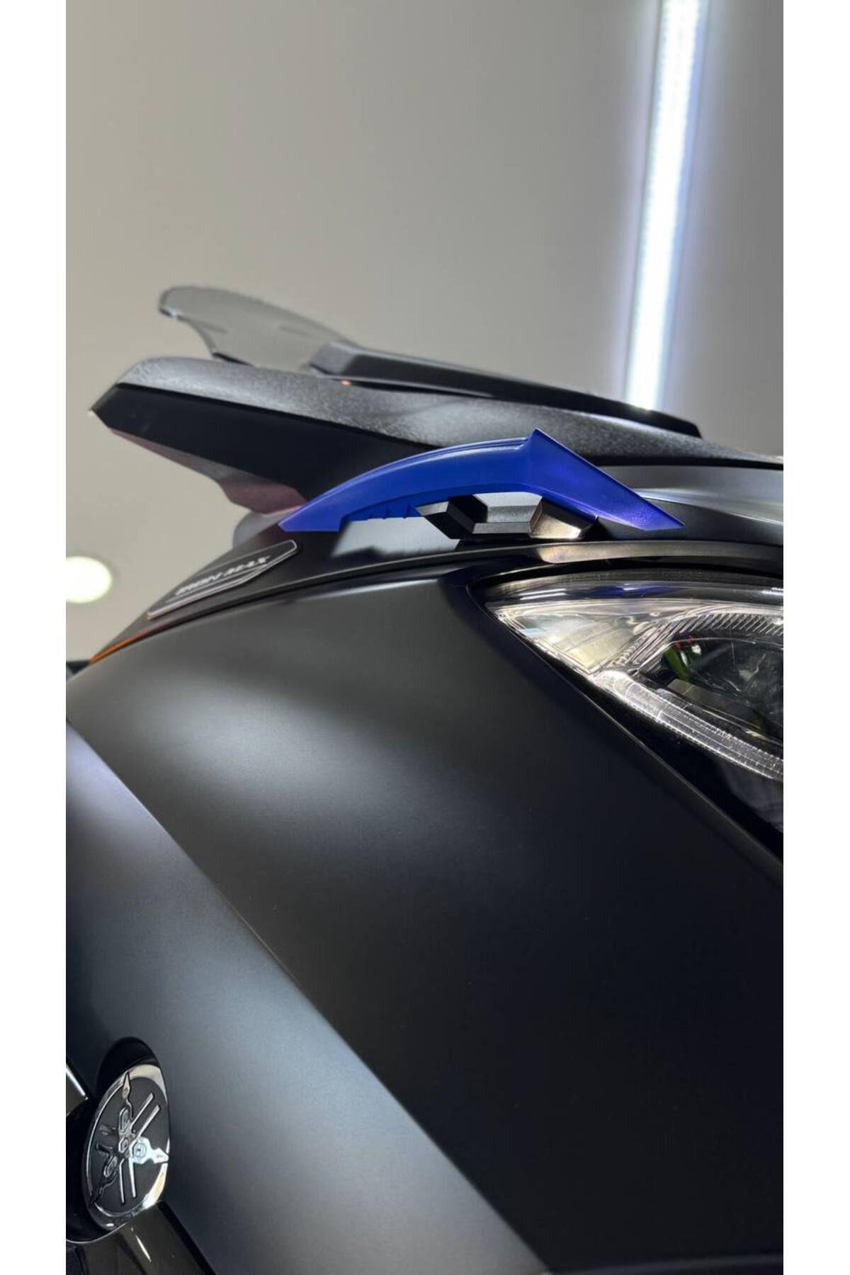 Universal Motosiklet Spoiler Mavi Tüm Motorlara Uygun Motosiklet Aksesuarı