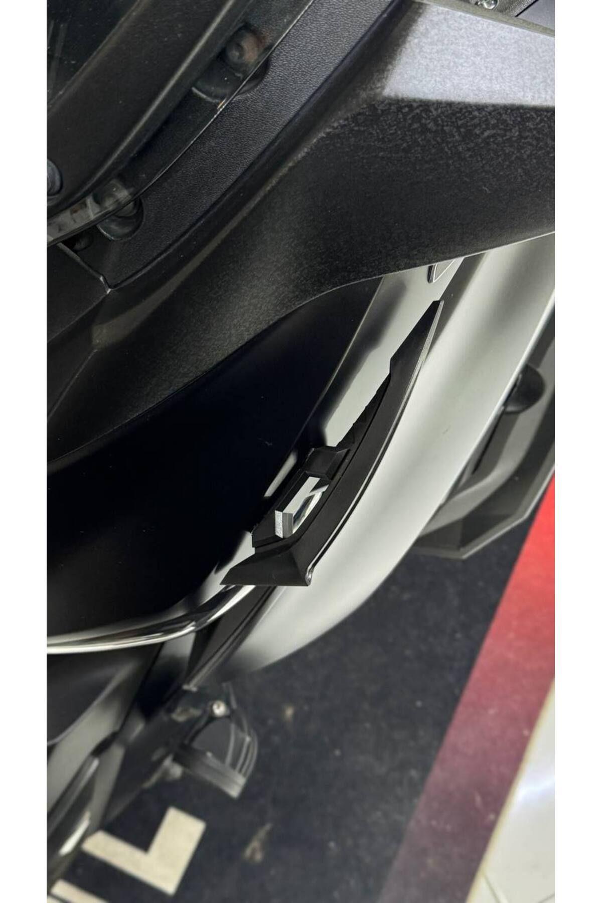 Universal Motosiklet Spoiler Siyah Tüm Motorlara Uygun Motosiklet Aksesuarı