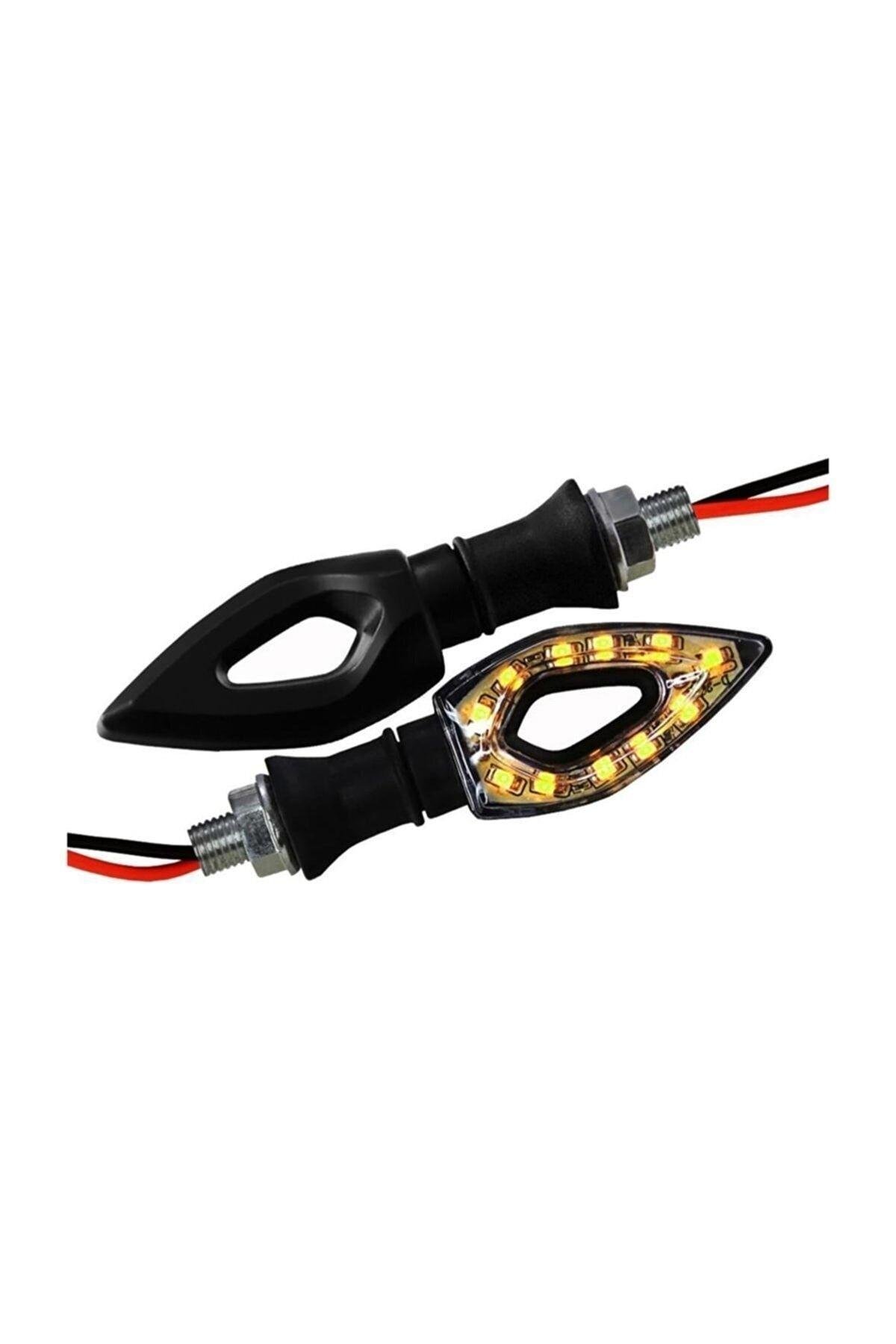 V Tipi Motosiklet Led Sinyal Takımı V12