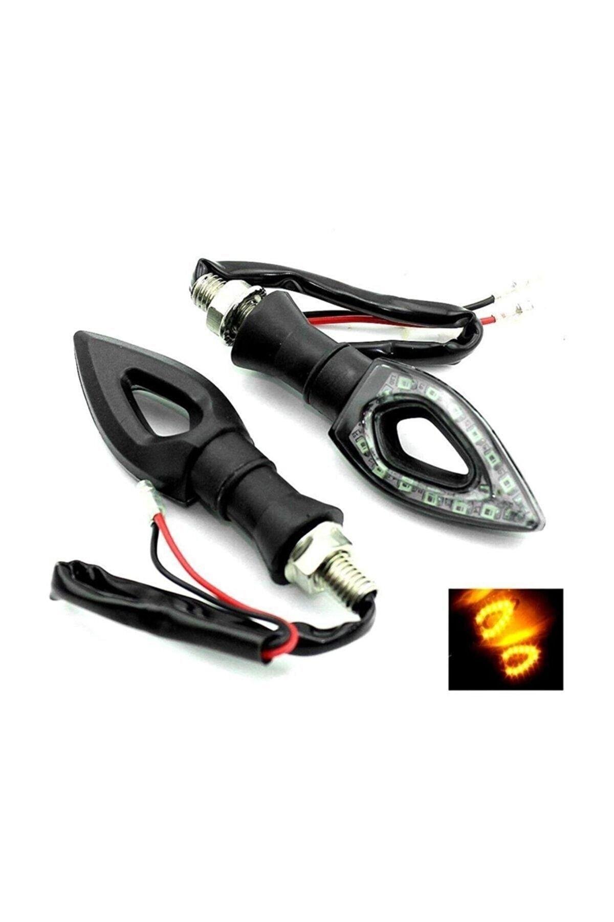 V Tipi Motosiklet Led Sinyal Takımı V12