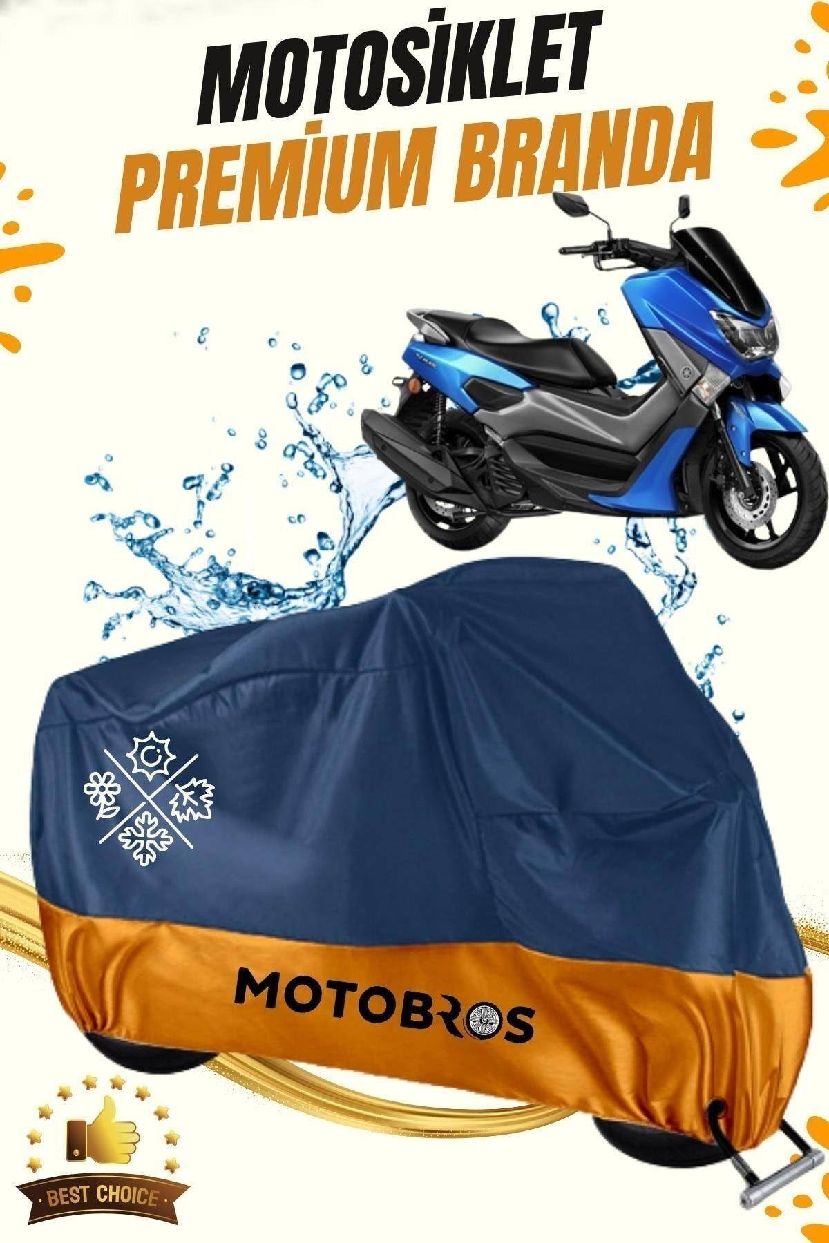 Yamaha Nmax 125 Uyumlu Lüx Premium Paraşüt Kumaşı Branda Ömürlük Kullanım (Su Geçirmez Garantili)