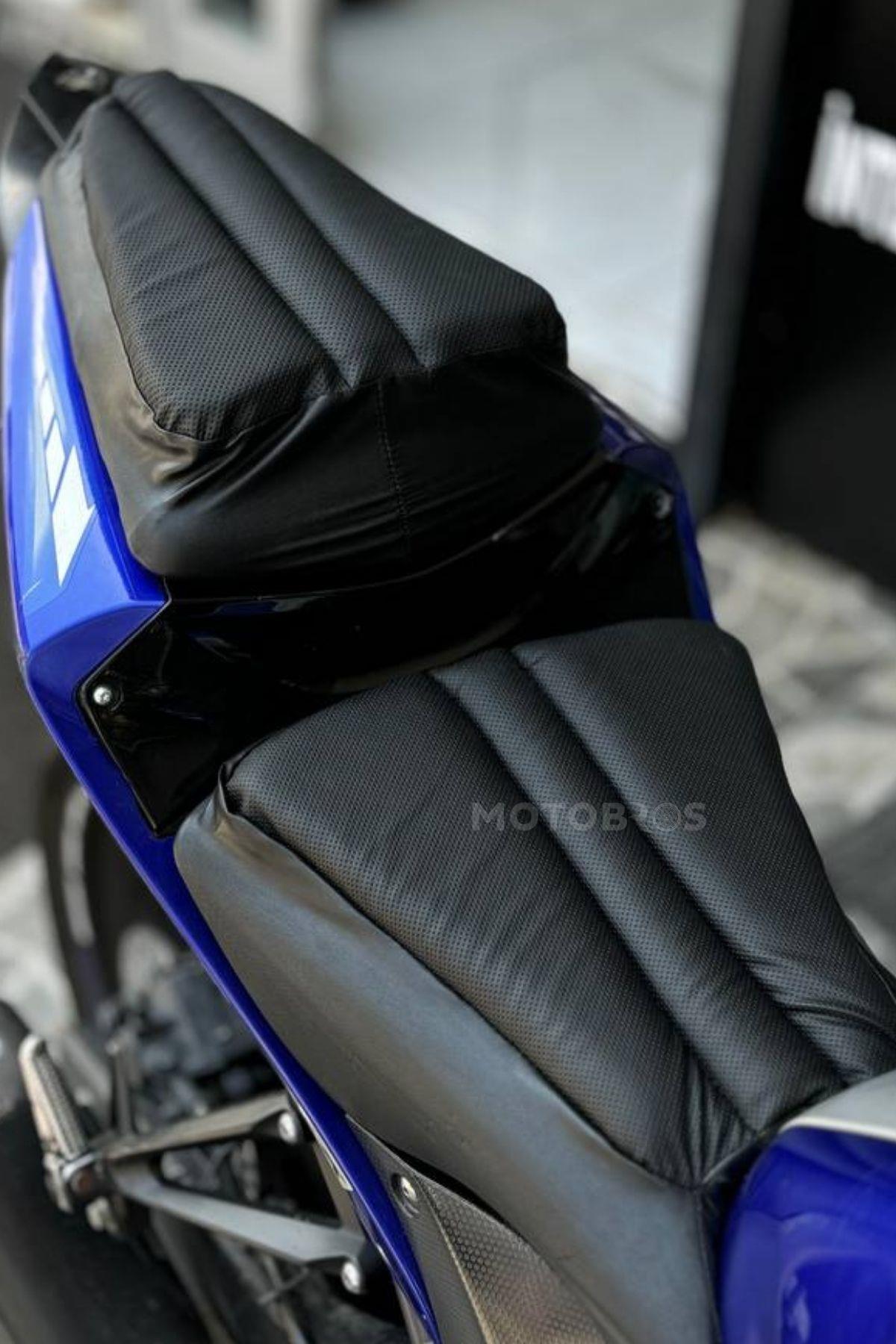 YAMAHA R25 Uyumlu Konfor Sele Visco Süngerli Sele Kılıfı (YIRTILMAYA DAYANIKLI)