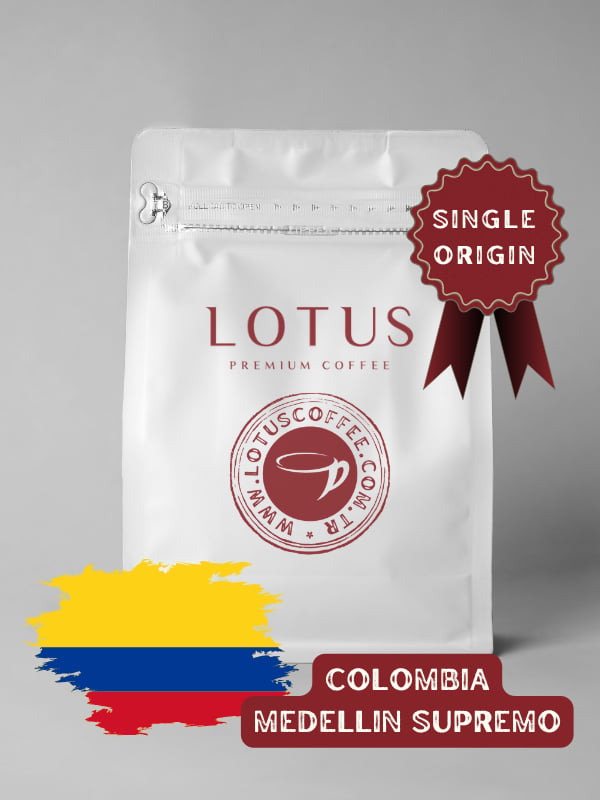 Colombia Medellin Single Origin Çekirdek Kahve