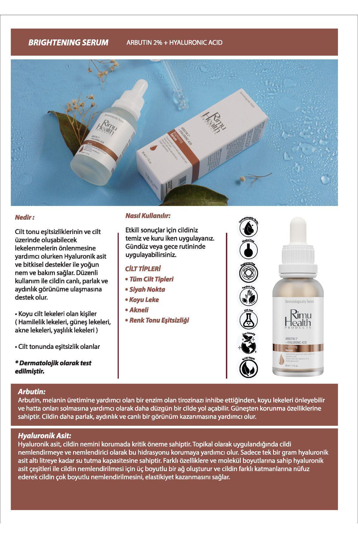 Canlandırıcı Cilt Tonu Eşitleyici Ve Koyu Leke Önlemeyi Hedef Alan Bakım Seti 30 Ml + 30 Ml