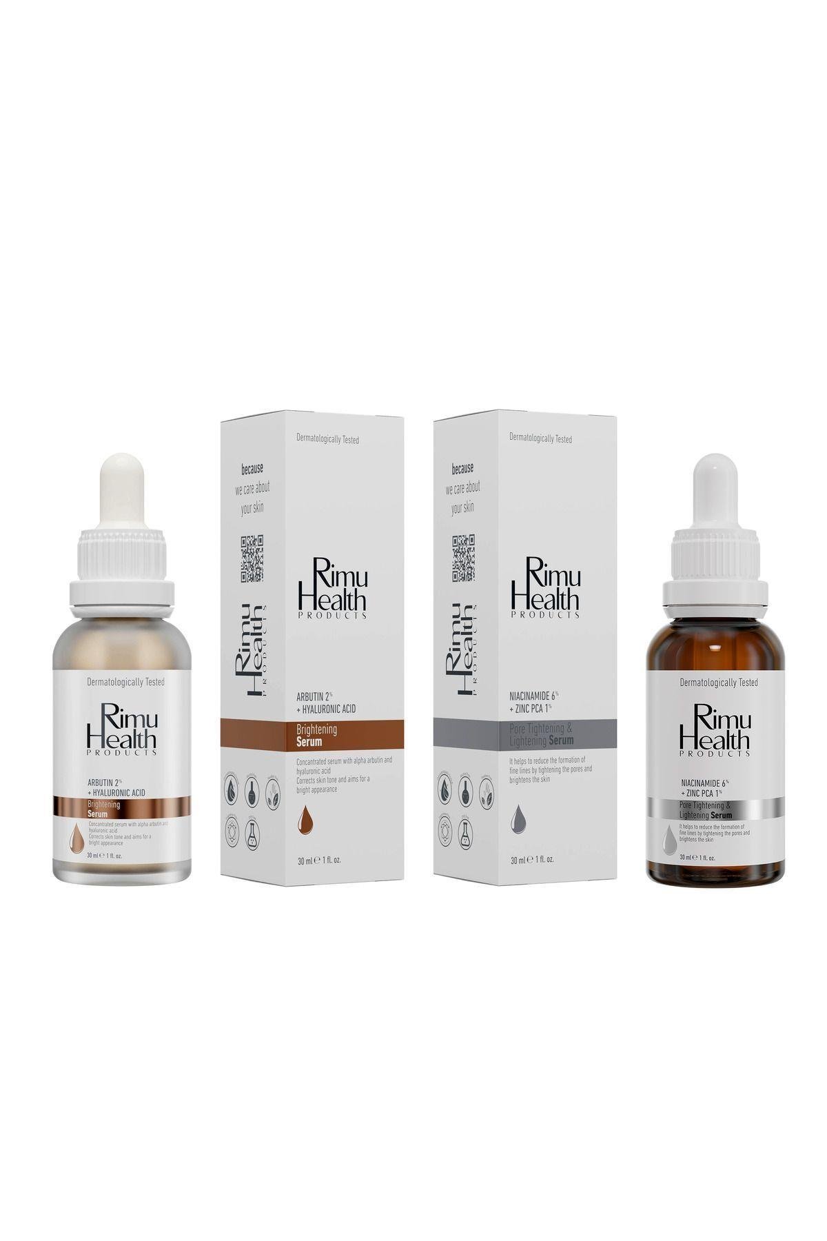 Koyu Leke Ve Cilt Tonu Eşitlemeye Yardımcı Bakım Seti ( Arbutin - Niacinamide ) 30 ml 30 ml Rm000124