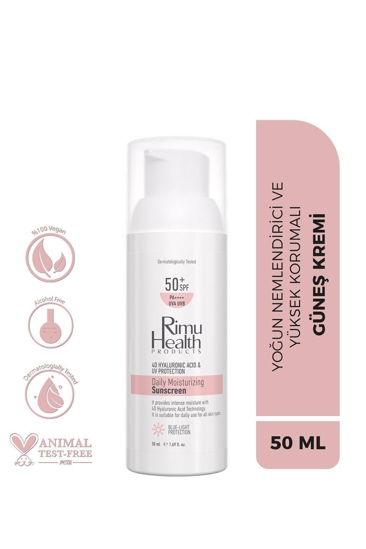 Tüm Cilt Tiplerine Uygun Yoğun Nemlendiricili Günlük Güneş Kremi 50 ml