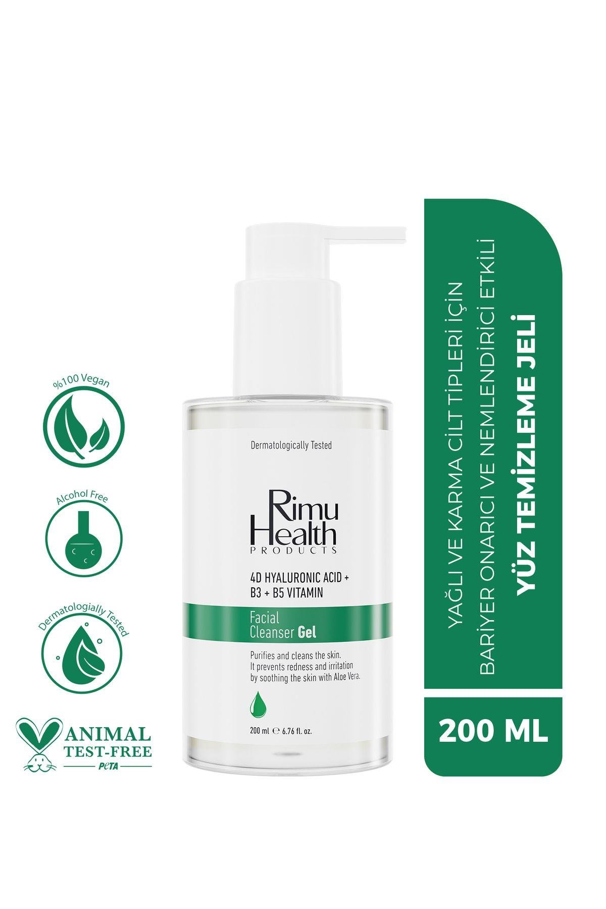 Yağlı Ve Karma Cilt Tipleri İçin Bariyer Onarıcı Nemlendirici Etkili Yüz Temizleme Jeli 200 ml