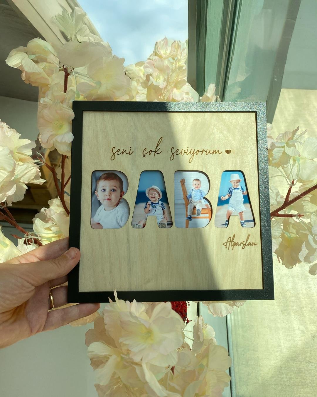 Baba & Dede Yazılı Çerçeve Set