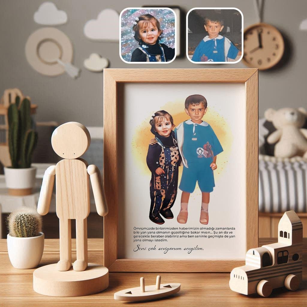 Çocukluk Fotoğrafı Birleştirme