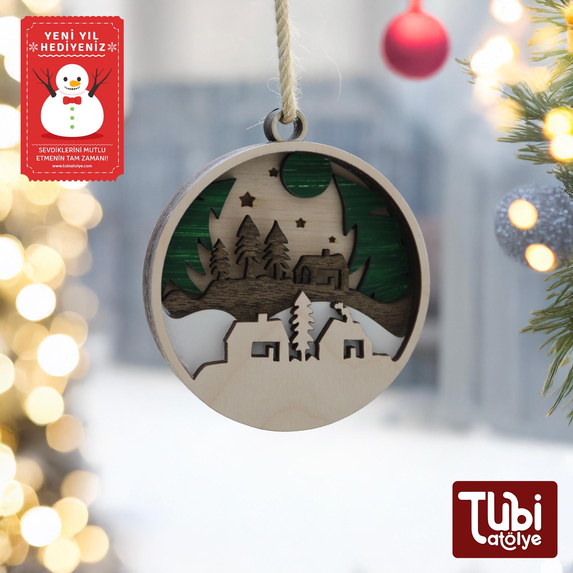 Mutlu Kasaba Yılbaşı Ornament