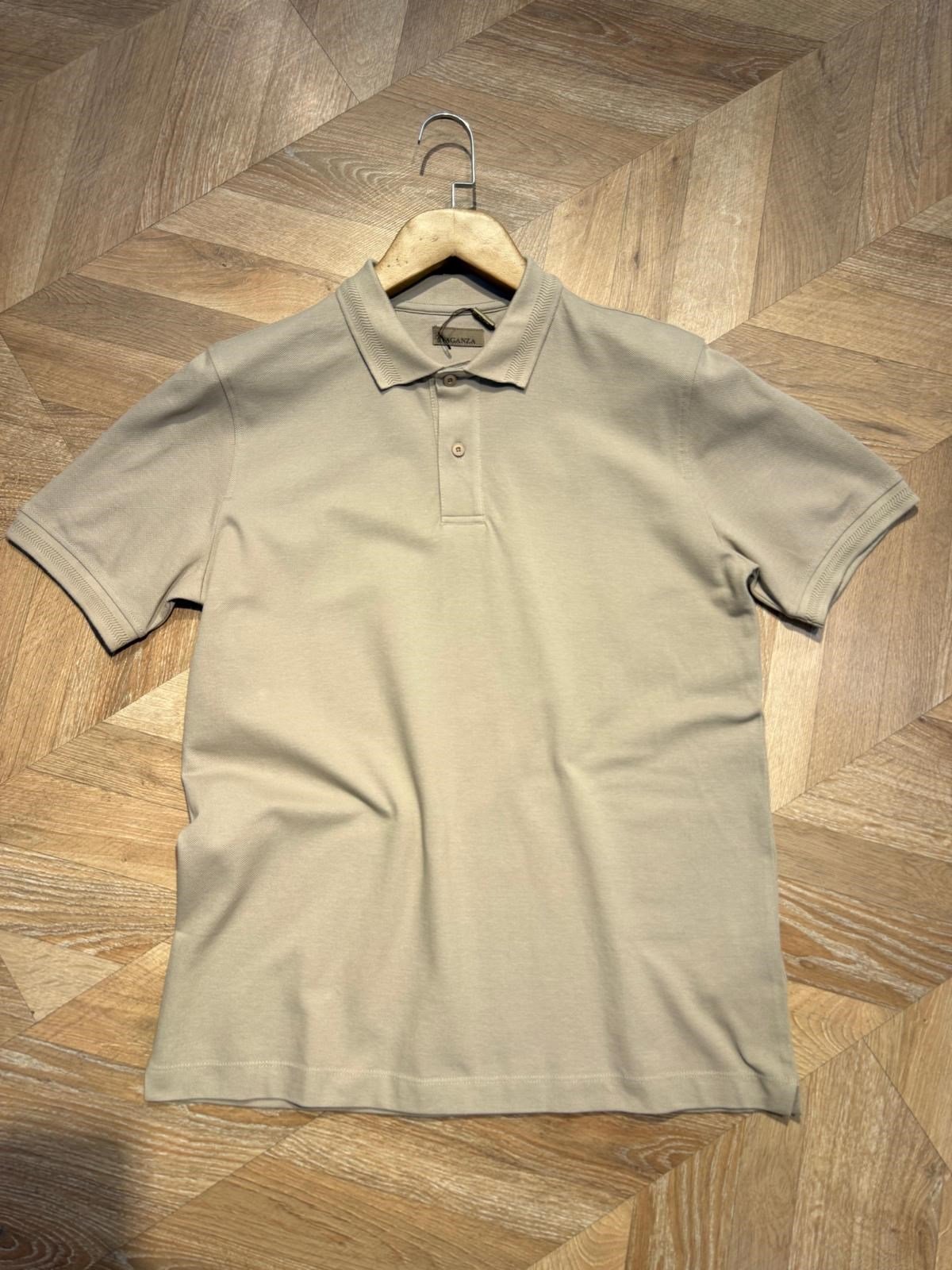 BEJ %100 PAMUK DÜĞMELİ POLO YAKA TİŞÖRT