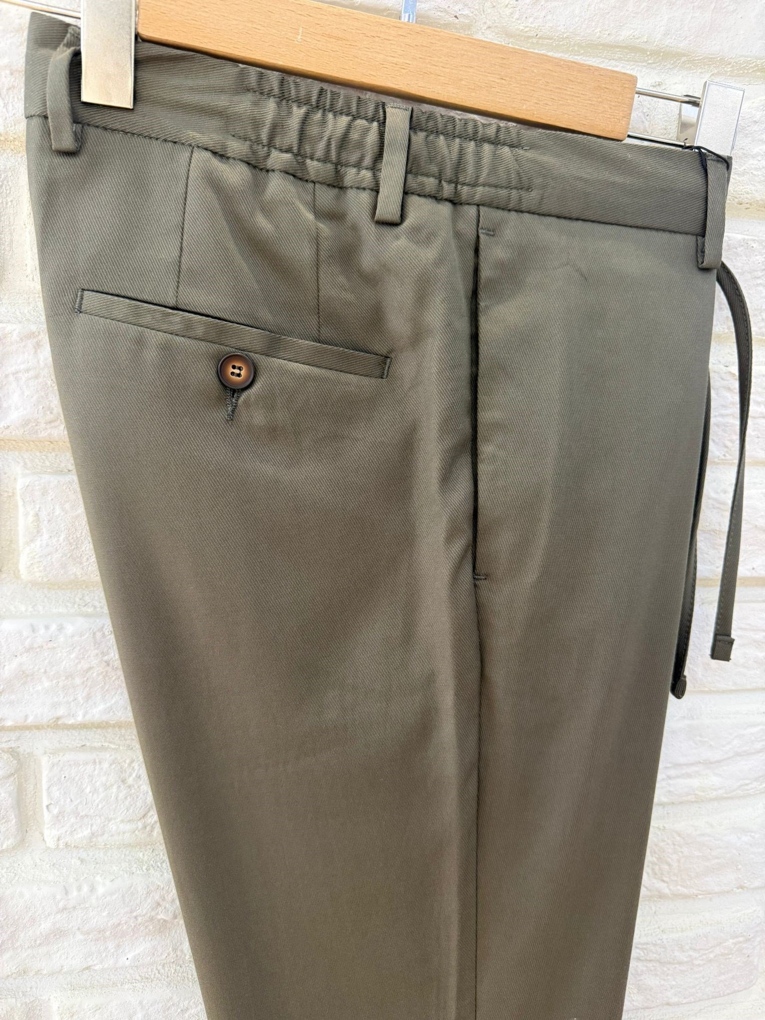 SLİMFİT HAKİ TENSEL JOGGER PANTOLON