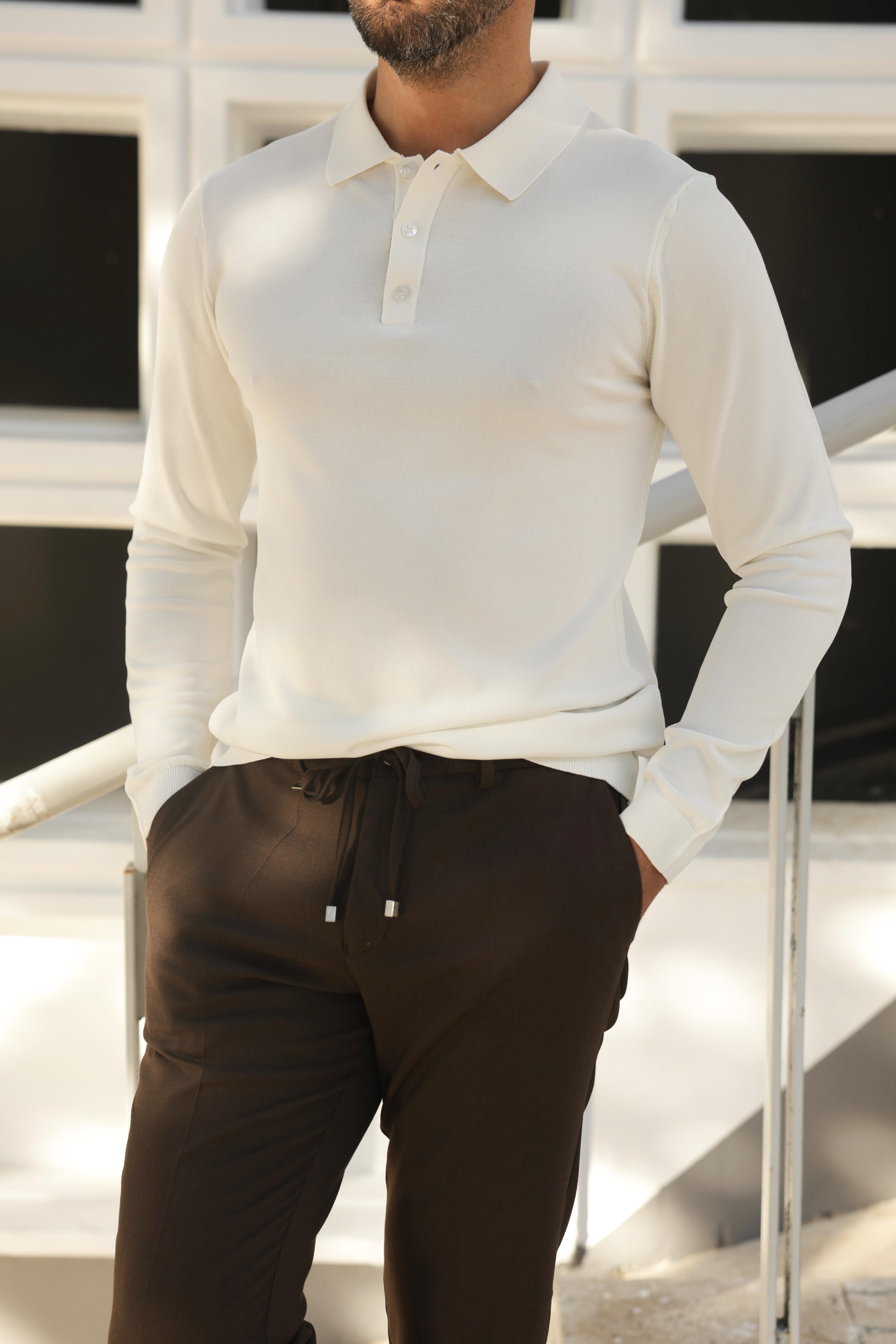 SLİMFİT KAHVE DÜZ JOGGER PANTOLON