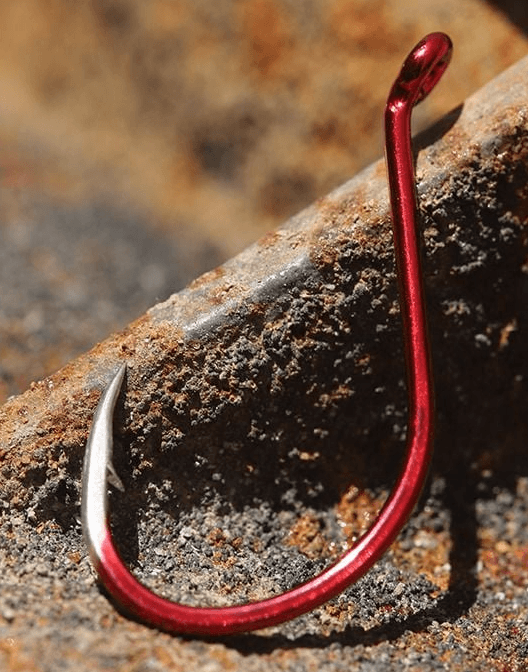 Tekli İğnelerBKK Red Octopus Beak 50 Adet Olta İğnesi - 4/0