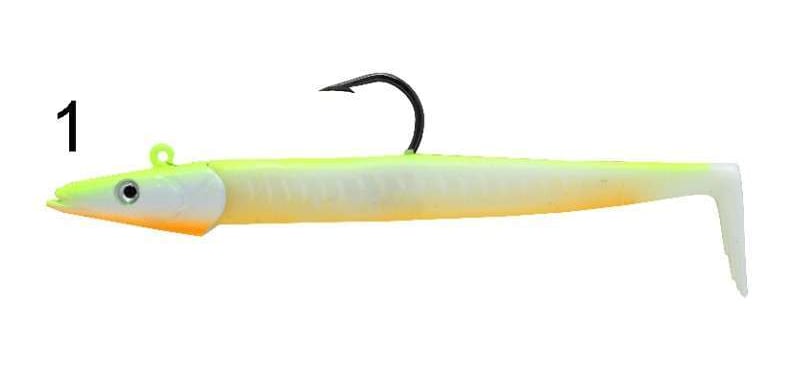 Silikon YemlerCaptain 3071 Ultimate Sardine 12cm Levrek Silikonu 2'li Suni Yem
