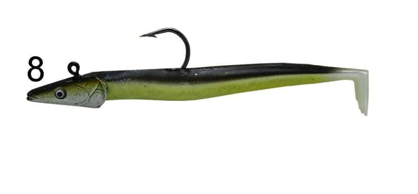 Silikon YemlerCaptain 3071 Ultimate Sardine 12cm Levrek Silikonu 2'li Suni Yem
