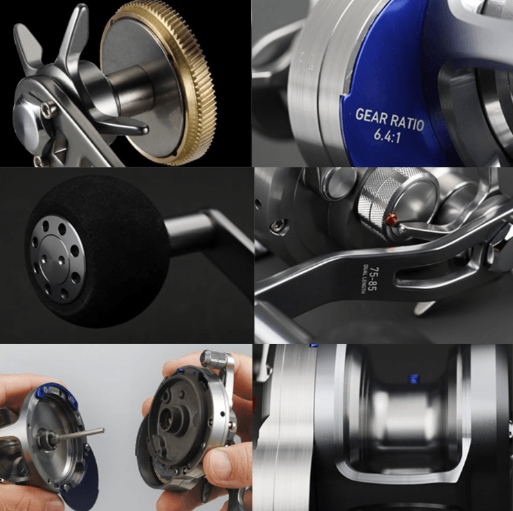 Baitcasting & Çıkrık Makineleri Daiwa Saltiga 2015 15 HL Slow Jig Çıkrık Olta Makinesi (Sol El )