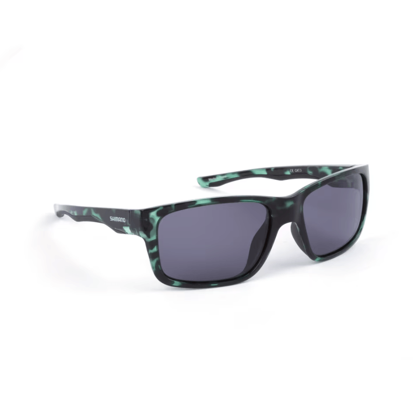 Balıkçı GiyimEyewear Shimano Green Tortoiseshell & Dark Grey