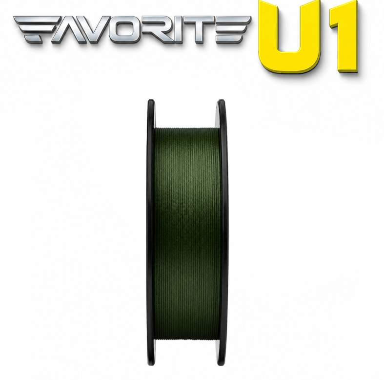 FAVORITE Favorite U1 4x 150 Mt Koyu Yeşil İp Misina - 0.3PE 0.094MM İp Misinalar