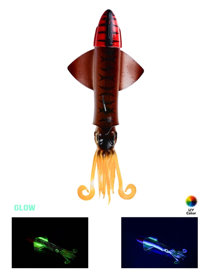 Tai Rubber & Slow Jig YemlerFujin Calamax EVO 190gr Combo Squid Silikon Yem