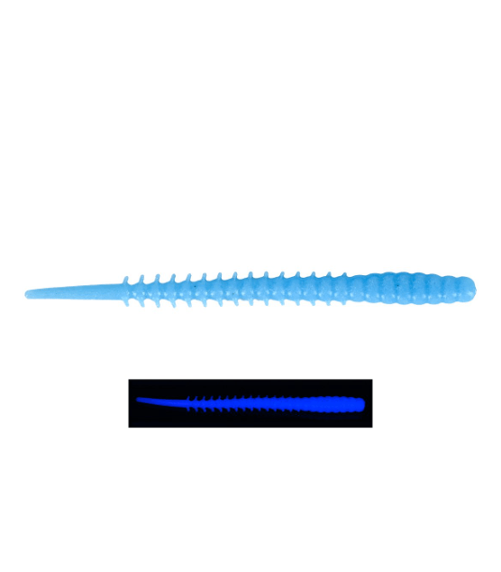 FUJIN Fujin Bio Worm 6cm Floating Sıvılı Kokulu LRF Silikonu - RED UV Silikon Yemler