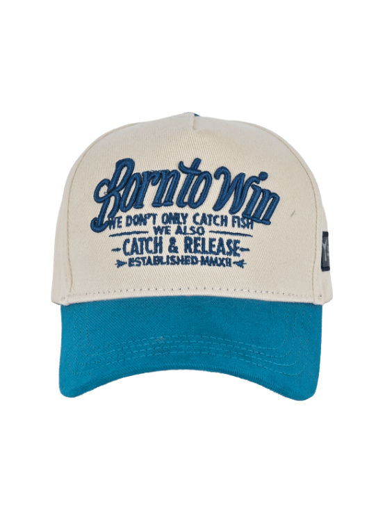 FUJIN Fujin BTW Trucker Şapka Blue Beige Balıkçı Giyim