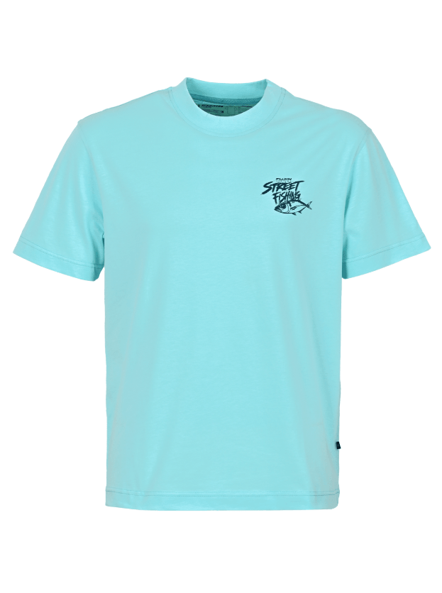 FUJIN Fujin S26 Street Fishing T-Shirt Turquoise Balıkçı Giyim