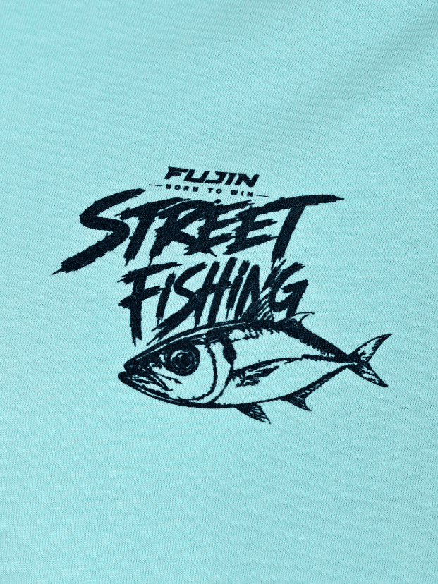 FUJIN Fujin S26 Street Fishing T-Shirt Turquoise Balıkçı Giyim