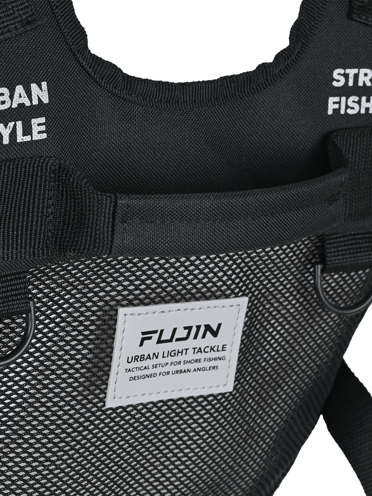 FUJIN Fujin Tactical Vest Black Balıkçı Çantası Çanta ve Kutular