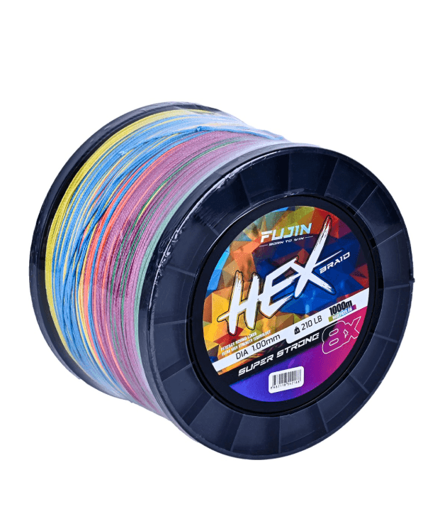 İp MisinalarFujin Hex 8X 1000Mt Multicolor Pe Line İp Misina - 0.35MM