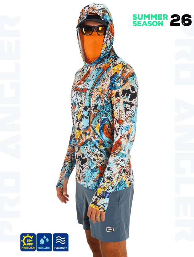 Balıkçı GiyimFujin Rolla S26 Buff&Hoodie Makai Orange - L