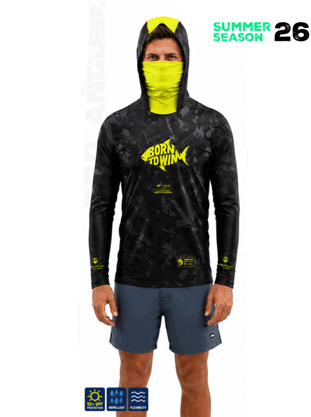 Balıkçı GiyimFujin Valhalla BTW S26 Yellow Camo - M