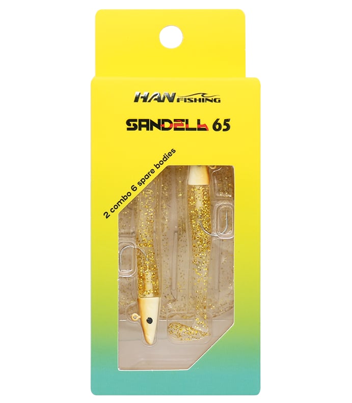 Silikon YemlerHanfish Sandeel 6.5 Cm 3.2 Gr Silikon Yem