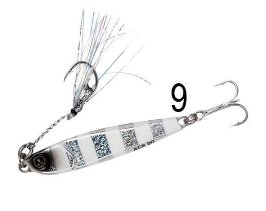 HAYABUSA Hayabusa FS 415 Jack Eye Ace 40gr Light Jig Suni Yem Jig Yemler