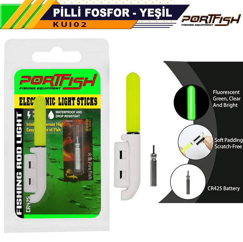 FosforPortfish Pilli Fosfor Yeşil