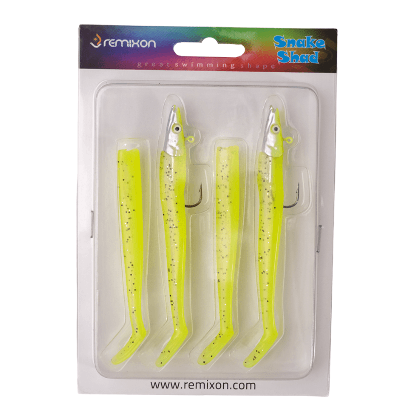 REMIXON Remixon Snake Shad 12cm 16gr (2+2Adet) Silikon Yemler