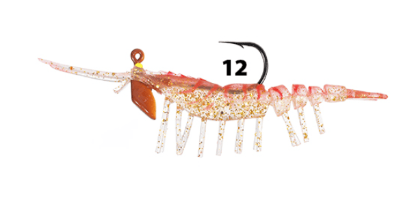 Silikon YemlerRyuji Ayu Shrimp 7.5cm 7.2gr Silikon Karides Yem 