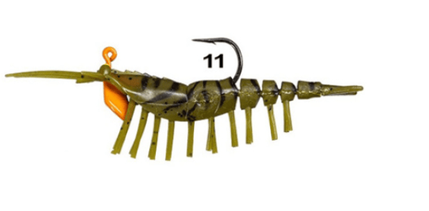 Silikon YemlerRyuji Ayu Shrimp 7.5cm 7.2gr Silikon Karides Yem 