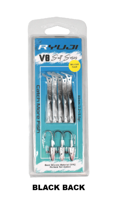 Silikon YemlerRyuji V8 8cm 5.5gr Silikon Yem