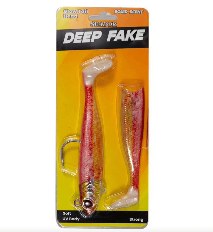 Silikon YemlerSeabor Deep Fake 150 Gr 2+1 Silikon Yem - GREEN UV