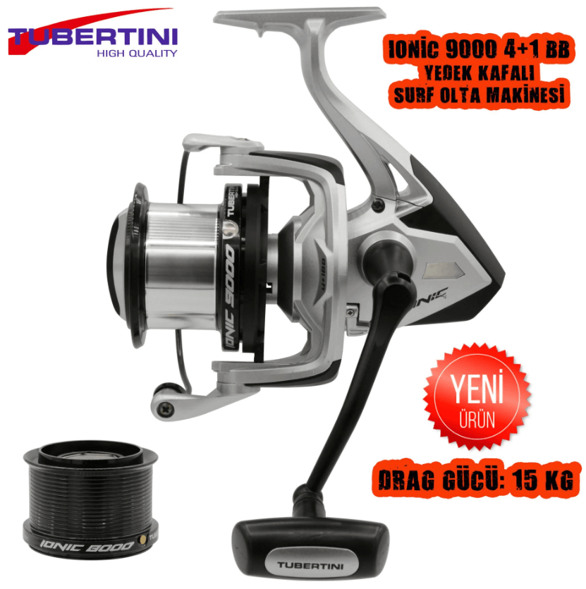 Surf MakineleriTubertini Ionic 9000 4+1Bb 1 Yedek Kafalı Makine