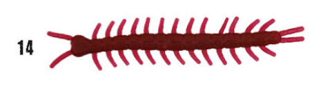 WILY Wily Instinct Worm Sıvılı 55 mm 20 Adetli Silikon Yem Silikon Yemler